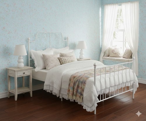 سرير حديد 120\190 سم