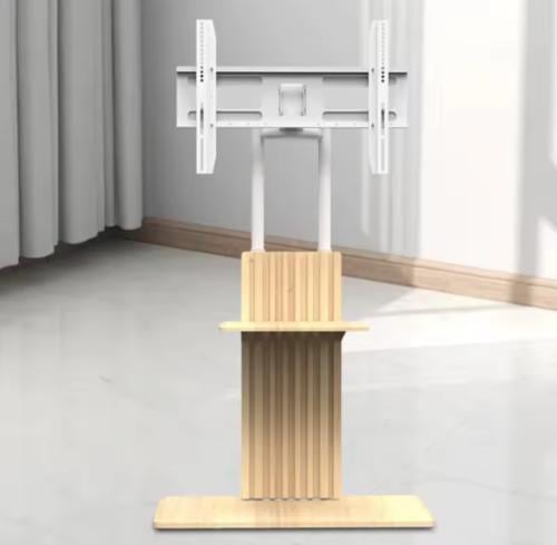 حامل شاشة خشبي