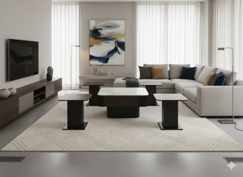 طقم طاولة قهوة فاخره