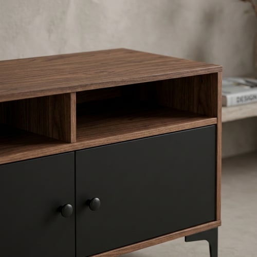 طاولة تلفزيون خشب مودرن 180 سم