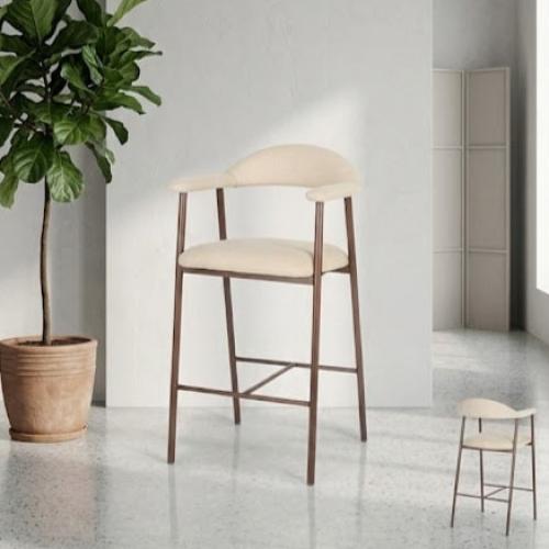 كرسي كاونتر بار مرتفع مودرن