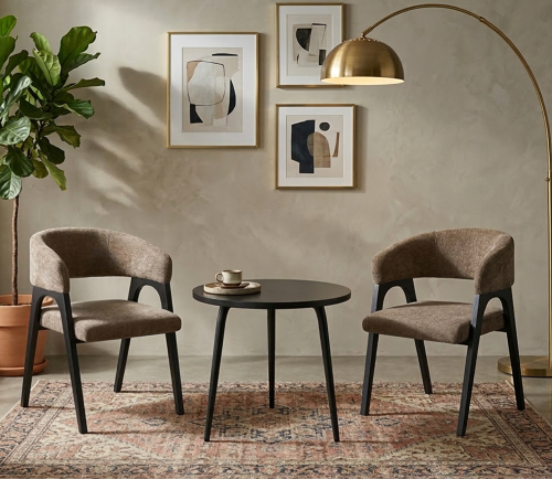 طقم ركن قهوة رخام للمنازل، الكافيهات، والفنادق