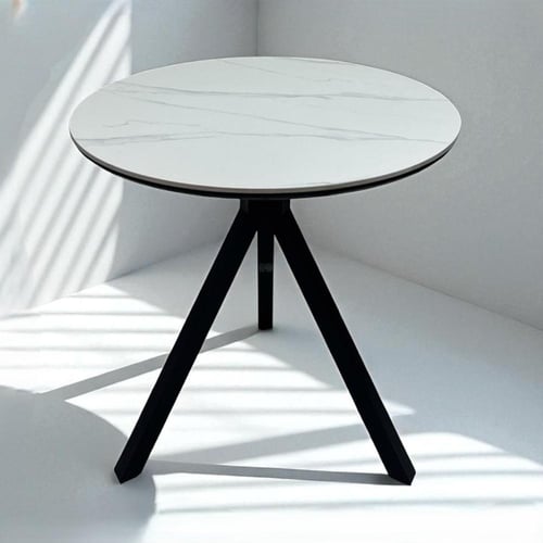 طاوله مفرد سيراميك (القطر 80)