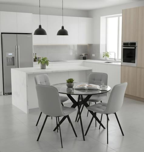 طاولة طعام سيراميك 4كراسي