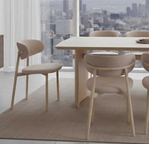 طاولة طعام خشب ترافنتينو 10 كراسي