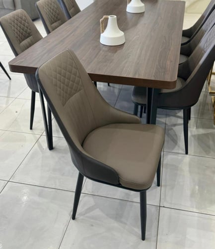 طاولة طعام خشب 8كراسي