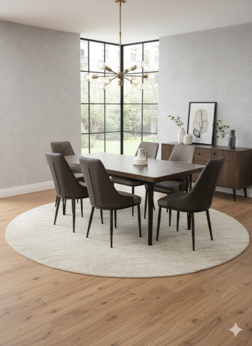 طاولة طعام خشب 8كراسي