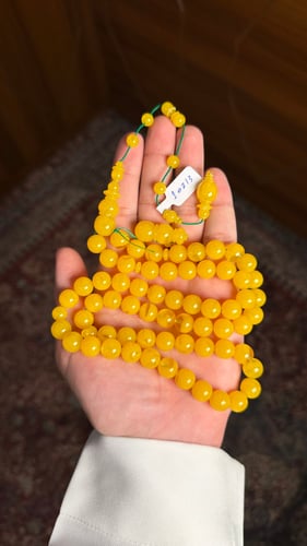 مسباح فاتوران اصفر بشفافيه