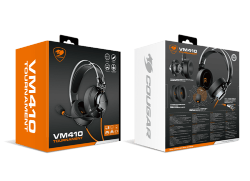سماعات الرأس Cougar VM410 Tournament Edition السلك...