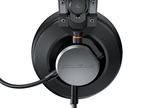 سماعة رأس COUGAR VM410 IRON للألعاب مع ميكروفون بخ...