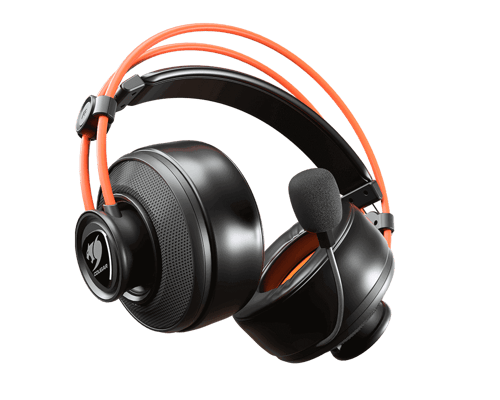 سماعة ستيريو Cougar immersa Ti Gamer باللون الأسود...