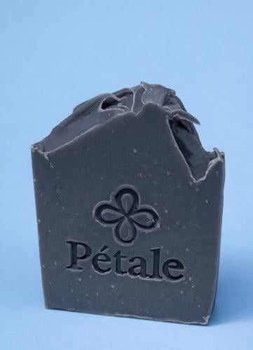 Activated charcoal soap