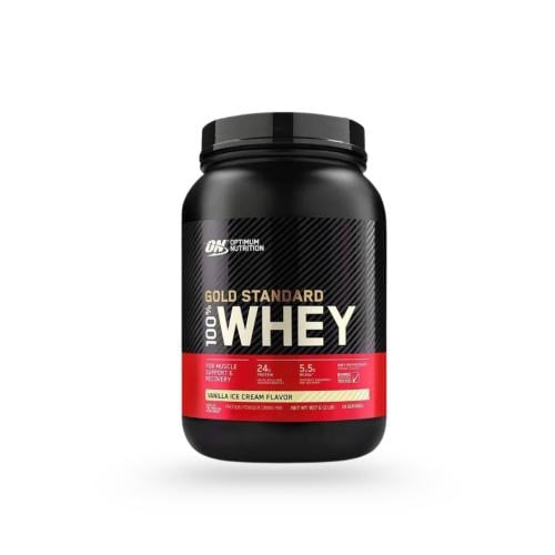 وي بروتين جولد ستاندر حجم 2 باوند فانيليا