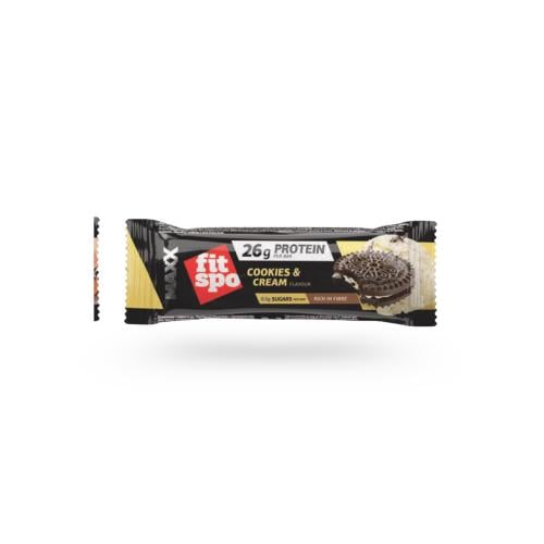 Fit Spot Bar 26 grams protein cookies cream