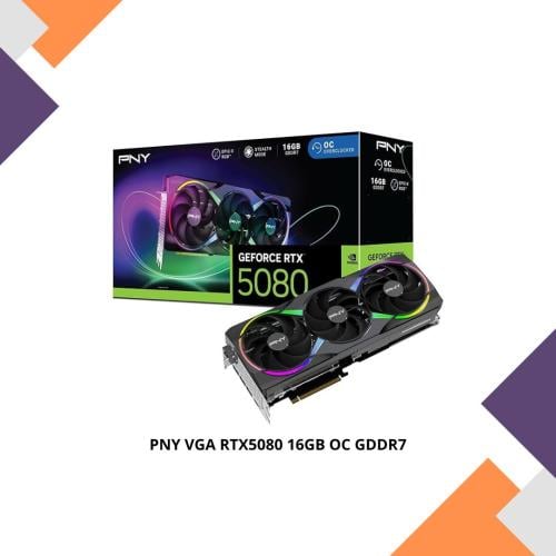 PNY VGA RTX5080 16GB OC GDDR7