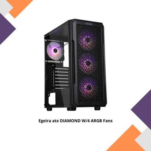 Egeira atx DIAMOND W/4 ARGB Fans