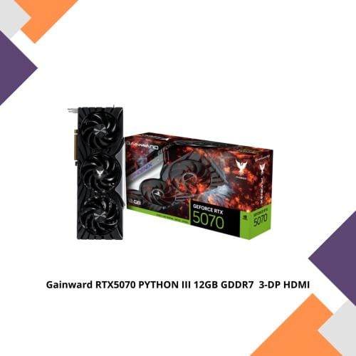 Gainward RTX5070 PYTHON III 12GB GDDR7 192bit 3-DP...