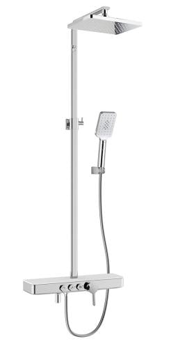 خلاط دش مطري تيفاني TSP-002C – كروم لامع عصري ومتي...