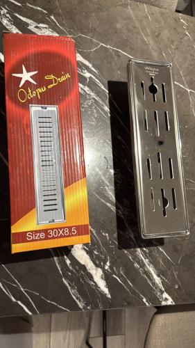 صفاية سوري شبك ستيل 304 مقاس 30x8.5