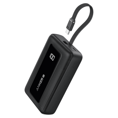 باور بانك Anker Zolo 10000mAh سريع 30W بكابل مدمج
