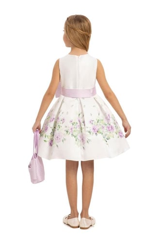 فستان أطفال فيولا + شنطة