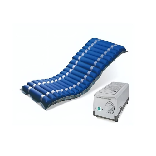 Cylindrical inflatable mattress for pressure sores