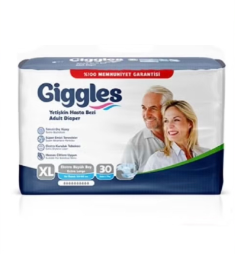 Adult adhesive diapers – 30 pack