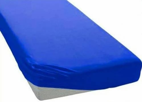 Mattress cover - blue antibacterial resistant