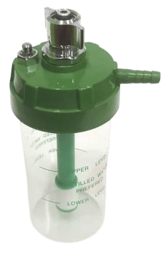 Oxygen moisturizer with stainless steel head