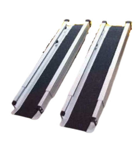Triple chair lift ramp