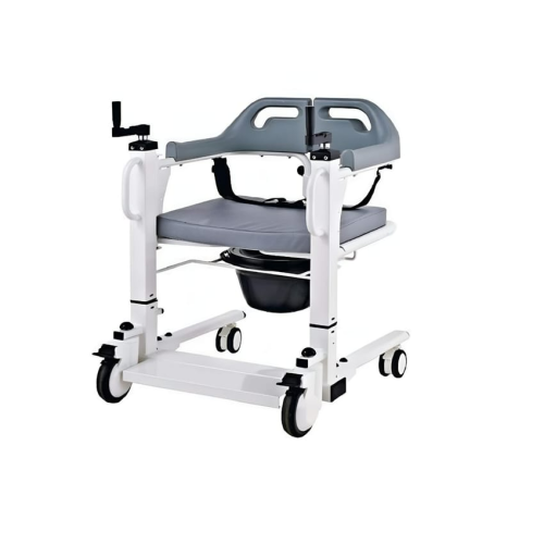 Manual patient transfer chair