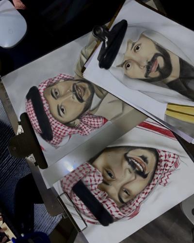 رسم بالالوان الخشبيه A4