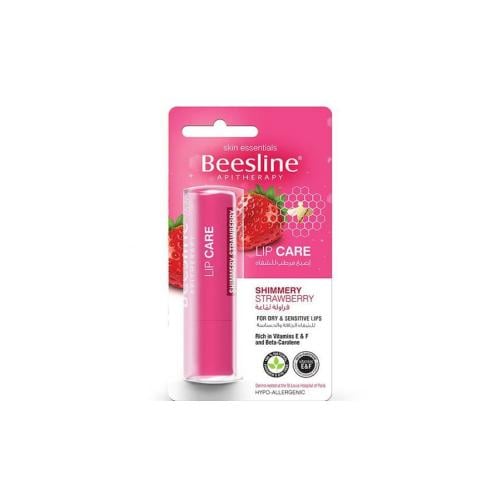 مرطب شفاه لامع بالفراولة من بيزلين Beesline ( 4 جر...