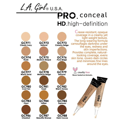 كونسيلر خافي عيوب برو كونسيل من ال اي قيرل - GC970