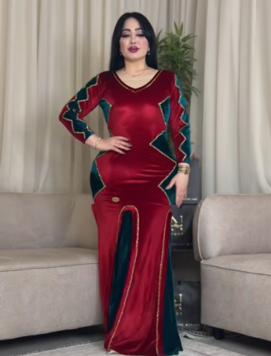 فستان مخمل