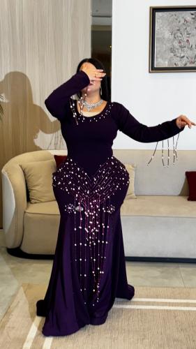 فستان الشيهانه الليلكي