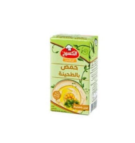 حمص بالطحينة الكسيح