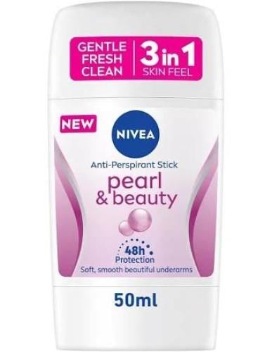 مزيل عرق نيفيا استك بيرل اند بيوتي