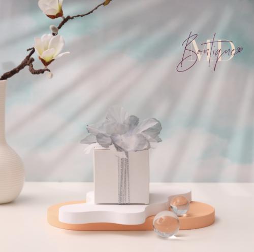 بوكس الوردة الرمادية