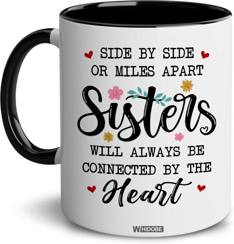 كوب قهوة بتصميم للأخت- 11 أونصة - شكل 1