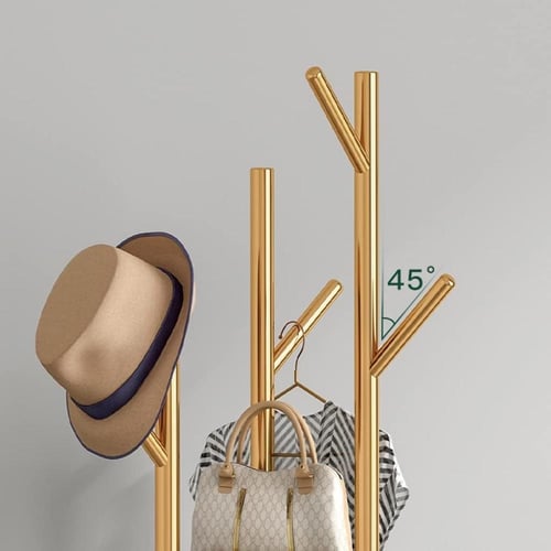 حامل معاطف معدني - دهبى 4