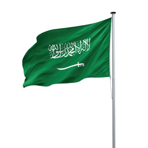 علم السعودية خارجي مقاس 100*150متر