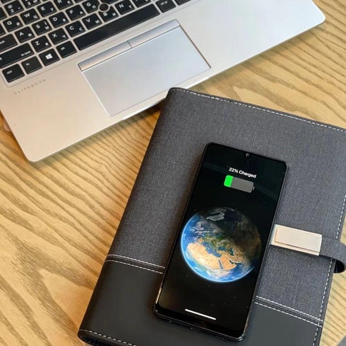 نوت بوك سمارت فاخر مع بوكس -قابل للطباعة أو الحفر