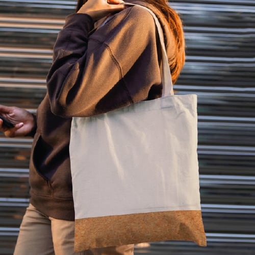 حقيبة يدوية قماشية صديق للبيئة ( 50 حبه )