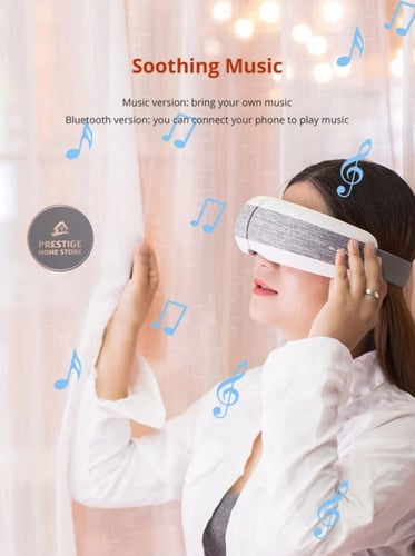 نظارة مساج للعين بتقنية ضغط الهواء و الحرارة