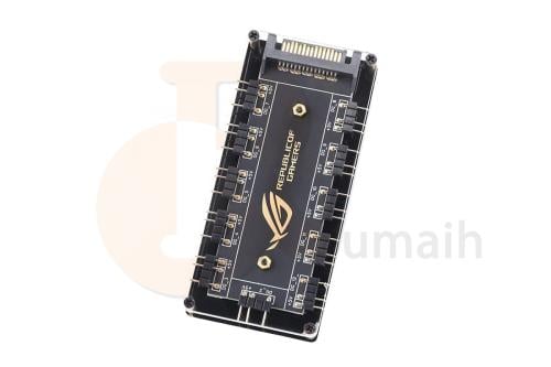موزع اضاءة مراوح RGB Fan Hub ARGB Controller SATA
