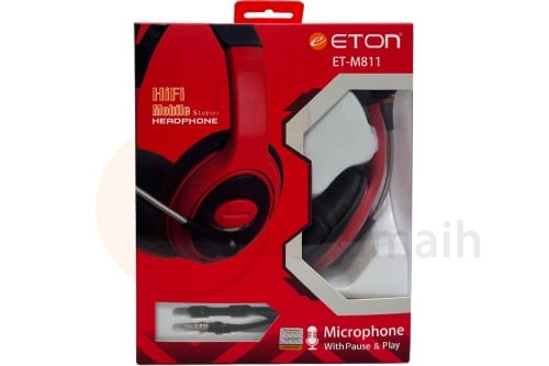 سماعة راس ايتون لون احمر ETON ET-M811