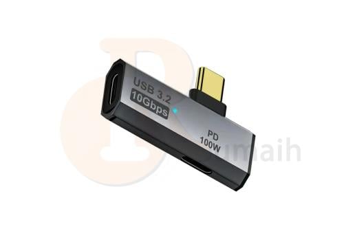 USB-C Type-C Splitter OTG Charger Adapter 1 in 2 OUT