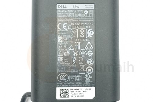 مستعمل شاحن لابتوب ديل Dell 19.5V - 3.34A