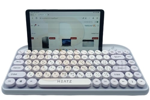 كيبورد كلاسيكي بحجم صغير بلوتوث لاسلكي ZK21